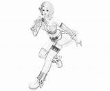 Tournament Tekken Tag Alisa Bosconovitch Coloring Pages Another sketch template