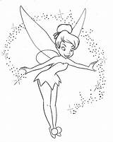 Fairy Coloring Tinkerbell Fairies Fada Sininho Princesas Yazdırılabilir Renkli Sayfalar Riscos sketch template