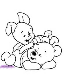 baby pooh printable coloring pages disney coloring book