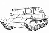 Pages Tank Coloring Sherman Kolorowanki Czolgi Template sketch template