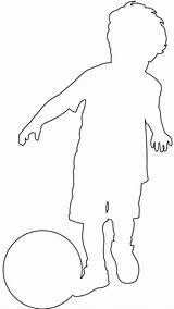 Boy Little Outline Silhouette Silhouettes Vector Coloring Pages Drawing sketch template