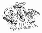 Coloring Mariachi Mayo Cinco Band Pages Printable Color Print Mexican Sheets Everfreecoloring Fiesta Marching Children Kids Tocolor Getcolorings Costume Bubbledogs sketch template
