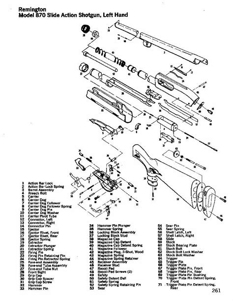 remington  diagram parts diagramwirings