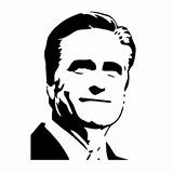 Mitt Romney sketch template