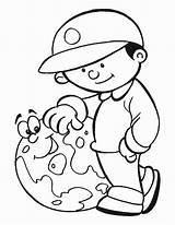 Earth Coloring Pages Kids Friendly Printable sketch template