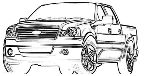 ford  raptor  coloring pages