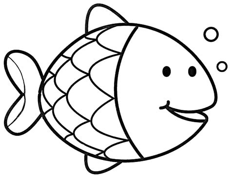 fish coloring book kids printable coloring pages easy coloring pages