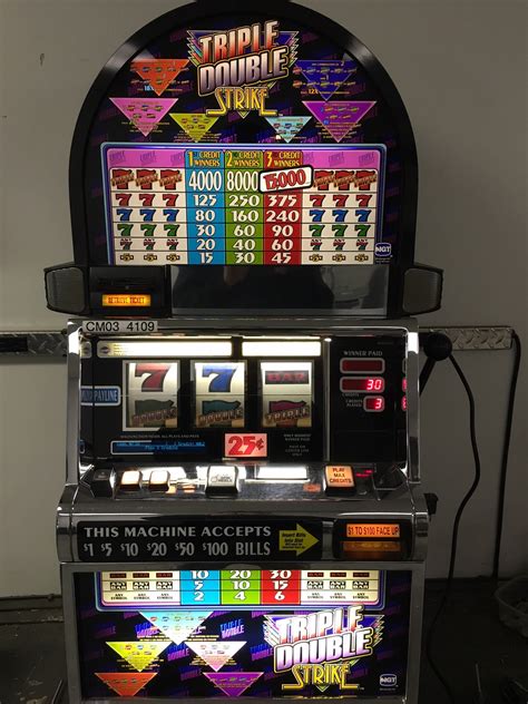 triple double strike slot machines unlimited