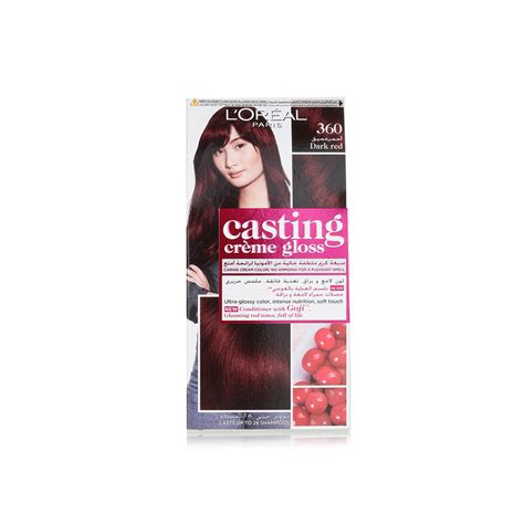 L Oreal Paris Casting Creme Gloss No Ammonia Hair Colour 360 Dark Red