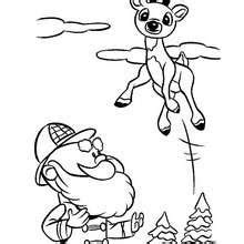 rudolph  clarice coloring pages wallpapers hd references