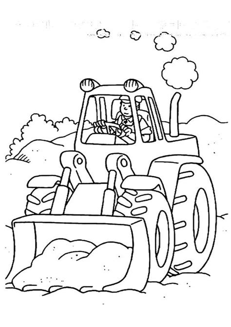 easy  print tractor coloring pages tulamama
