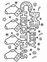 Christmas Coloring Merry Pages Printable Holiday Kids Color Print Recommended Bright Getdrawings Getcolorings sketch template
