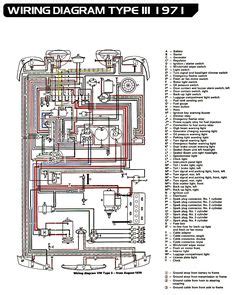 vw  wiring diagram ruthie pinterest vw volkswagen  engine
