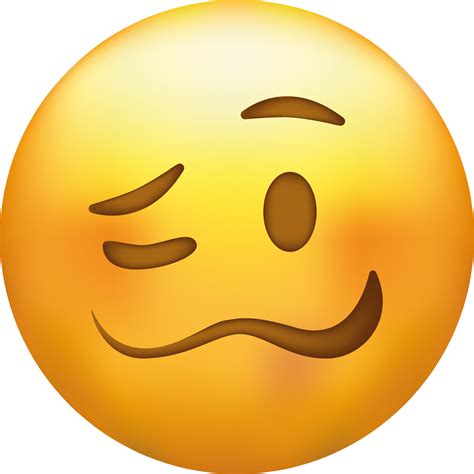 confounded emoji confused emoticon  jagged mouth  vector