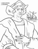 Columbus Christopher Coloring Printable Coloringcafe Pages Da Pdf American Santa Salvato sketch template