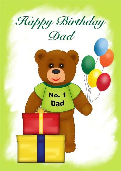 awesome  printable birthday cards dad