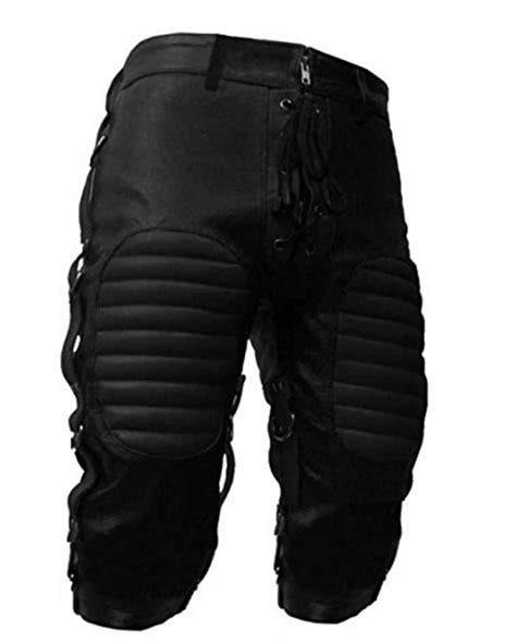 leather heavy duty bondage shorts raw1 shorts ollyally