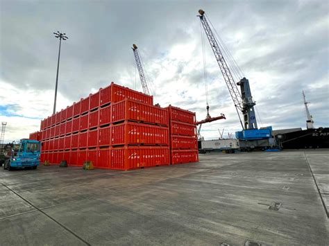 apm terminals invests  port poti equipment container news