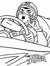 Speed Racer Coloring Pages Curve Facing Hairpin sketch template