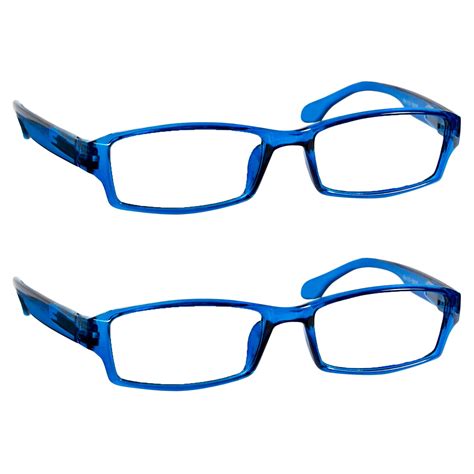reading glasses 3 25 blue 2 pack best readers for men and