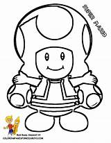 Mario Coloring Pages Toad Super Bros Colouring Printable Brothers Book Paper Para Colorear Kids Galaxy Character Dibujos Characters Bored Party sketch template
