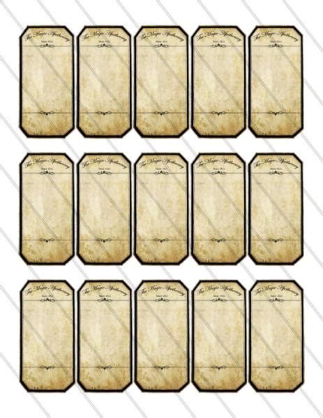 antique labels template