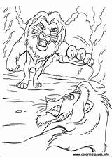 Coloring C4bc Attacks Mufasa Scar Pages Printable sketch template