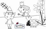 Ben Kingdom Coloring Little Hollys Pages Print Template Children sketch template