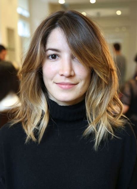 just below shoulder length hair style and beauty