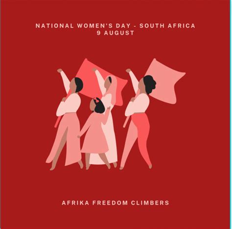 Happy Women S Day South Africa Afrika Freedom Climbers