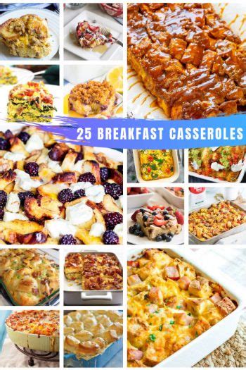 25 easy make ahead breakfast casseroles for a crowd