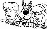Coloring Scooby Doo Pages Shaggy Getcolorings sketch template