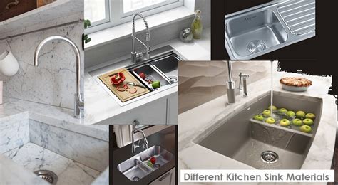 types  kitchen sink materials india civillane