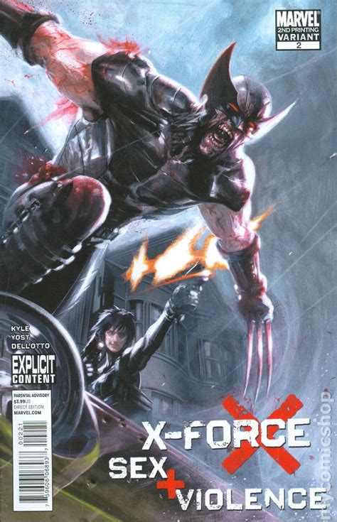 X Force Sex And Violence 2010 Comic Books