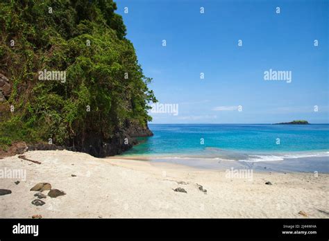 Virgin Beach In Karangasem Bali Indonesia With A White Sand Beach And