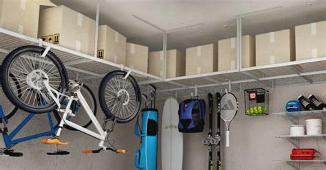 amazon ceiling mounted garage storage rack   shipped regularly