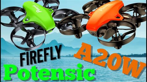potensic aw firefly  camera review  instructions   beginner mini drone