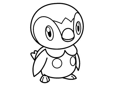 piplup pokemon coloring page coloring pages