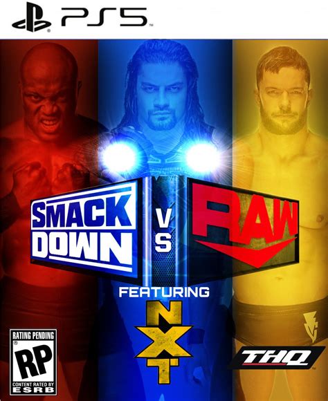 raw  smackdown  nxt game cover rbrandonde