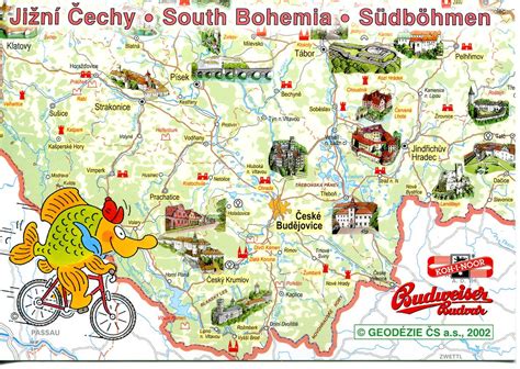Czech Republic South Bohemia Map Jocelyn Flickr