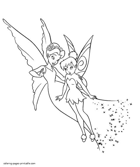 tinker bell  clarion fairy coloring pages coloring pages