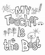 Teacher Coloring Pages Appreciation Week Teachers Card Printable Sheets Happy Thank Cards Pdf Quotes Birthday Print Kindergarten Choose Board sketch template