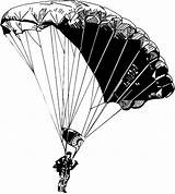 Skydiving Military Parachute Paragliding Paracaidas Freefall Militares Fuerzas Soldados Especiales Tatuagens Salto Paraquedas Paracaidismo Skydiver Tatoo Barcode Impressionantes Paraglider sketch template