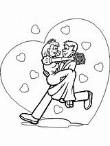 Marry Weddings Coloring Kids Pages Fun Trouwen sketch template