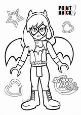 Lego Coloring Pages Girls Super Hero Girl Superhero Friends Dc Drawing Batgirl Printable Da Colorare Supergirl Disegni Colouring Color Sheets sketch template