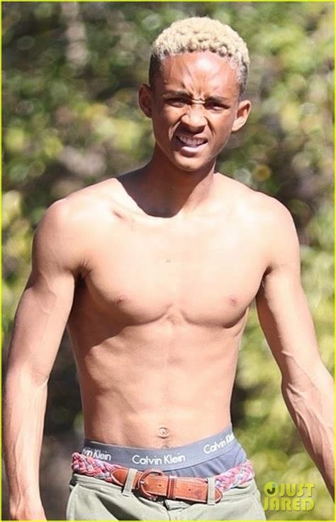 Jaden Smith Goes Shirtless While Gardening With Sister Willow