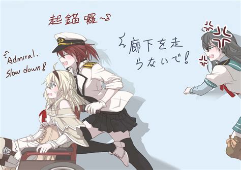 Female Admiral Ooyodo And Warspite Kantai Collection Drawn By Pin S