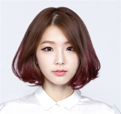 gaya rambut 2021 wanita korea model rambut