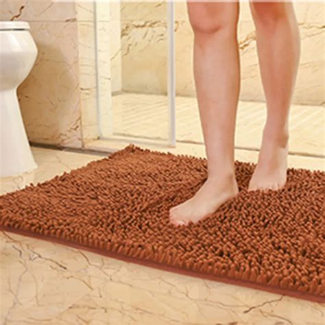 water absorption rug bathroom mat shaggy bath mat set kitchen door floor mat carpet  toilet