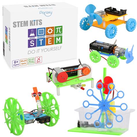 buy  set stem kits stem projects  kids ages   robotics